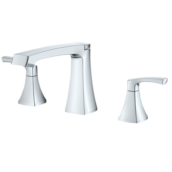 192-6407 Cardania Two Handle Wide Spread Roman Tub Faucet