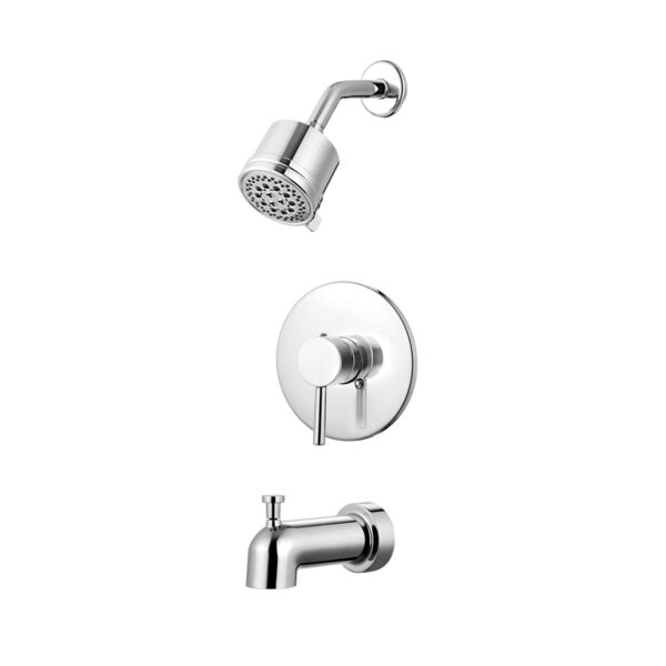 192-6486 Casmir Single Handle Tub and Shower Faucet